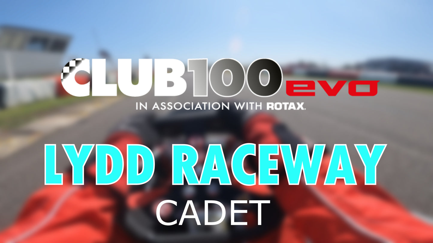 LYDD RACEWAY - Club100 Cadet TRACK TUTORIAL