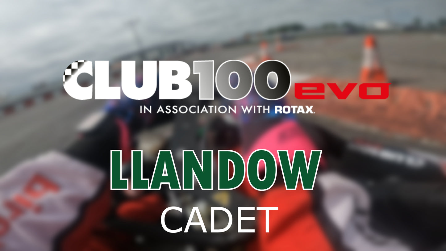 LLANDOW - Club100 Cadet TRACK TUTORIAL